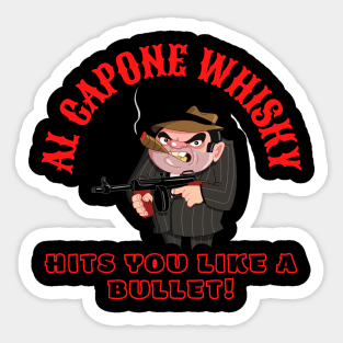 Al Capone Whisky 2 Sticker